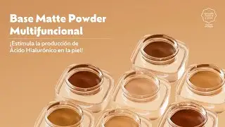 &iexcl;Base Matte Powder Natura Una!