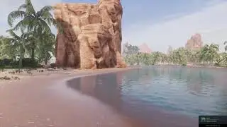 Windy Desert, Tribal settlement and Oasis, Inmersive Ambience for Relax and Study