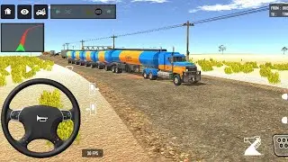 DESERT ROAD TRUCK DRIVING GAME : AUSTRALIAN TRUCK SIMULATOR 3D GAME 2021 : ANDROID GAME - PART - #2