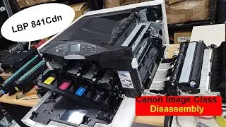 Canon image CLASS LBP 841Cdn | Laser Color Printer |Insert ITB error | Disassembly-BLACK Tech BD