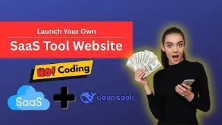 Create Your OWN SaaS Website Today With Easy Development! | Coding Using Deepseek
