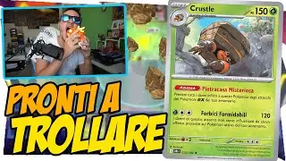 🤣Ecco il MIGLIOR WALL DECK per TROLLARE gli AVVERSARI | CRUSTLE DECK