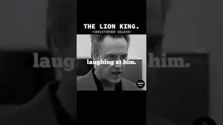 THE LION KING / Christopher Walken #Shorts