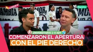 UNIVERSITARIO VS. ADT: ANÁLISIS DEL TRIUNFO ‘CREMA’ EN EL MONUMENTAL  | AL ÁNGULO ⚽🥅
