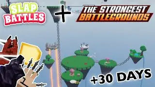 SLAP BATTLES 👏 but in THE STRONGEST BATTLEGROUNDS 💪