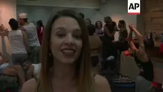 Finals of the annual pole dance competition