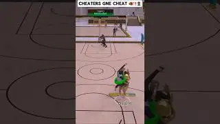 Cheaters are taking over NBA 2K26 🫵🏾‼️😂  #reaction #basketball #2k26 #championsleague