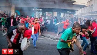 #SONA2016:  Anarchy on the streets of Cape Town