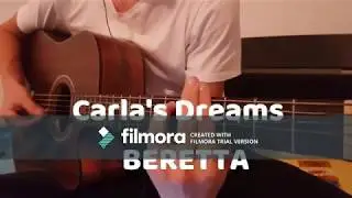 Carla's Dreams - Beretta | Chitara | COVER | KARAOKE |