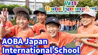 25.10.8 WCBF Baseball Experience Event in AOBA Japan International School