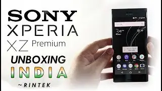 SONY XPERIA XZ PREMIUM | Unboxing & First Boot | Hindi