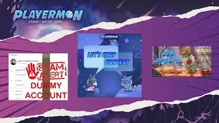 Let's Chat Contest I Dev's Update I Beware of Scammer! I Playermon