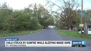 Child struck by gunfire while sleeping on couch inside home in BR, police say
