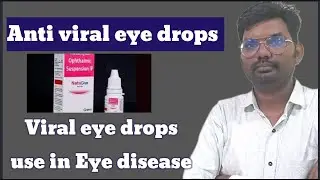 Anti viral eye drops / Anti viral / viral treatment / herpes zoster eye treatment / #antivirals