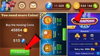 🔥 Last Coins Singapore Table Carrom Pool 🔥 Again Diya Legendary Striker 🤩 Carrom Pool Yash 🔥