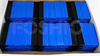 100pcs Vinyl Squeegee Felt Edge Squeegee 4 Inch