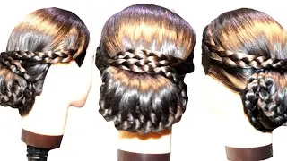 Create a Quick Low Bun Hairstyle For Long Hairs in Minutes | Eid Special Hairstyle | Antique Style