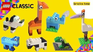 Lego Classic 10696 | LEGO Animals Speed build | Learn Animals for Kids | Ideas & build instructions