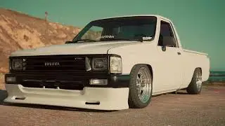Classic and Bagged: Toyota Mini Truck on Telstar 2.0