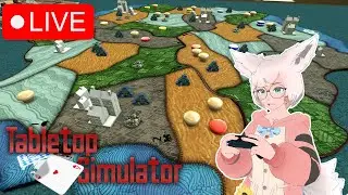 Cozy Board Games & Mild Betrayal With a Fox, a Panda and a Vampire | Tabletop Simulator LIVE