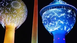 Touring around The Kuwait Towers-Okulambula Eminara da Kuwait#bobiwine #bobiwinekyagulanyi #tourism