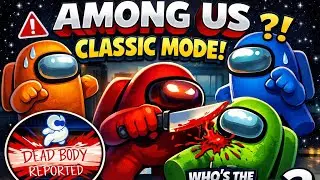 Playing Classic Mode in Among Us again #amongus #yt