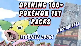 Opening OVER 100 Pok&eacute;mon 151 packs - Building Master Set