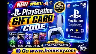PlayStation Gift Card Code Guide 2026  How to Redeem Successfully. #playstation