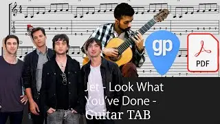 Jet ''Look What You've Done'' by Vitor Almeida Guitar Tabs [TABS]