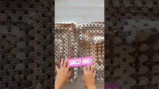 Ideal principiantes! s&oacute;lo hay que tejer punto vareta o punto alto, muy f&aacute;cil y entretenido! #crochet