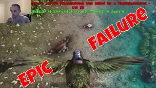 Ark - Hunt for a High Level Argentavis - Lots of Failure