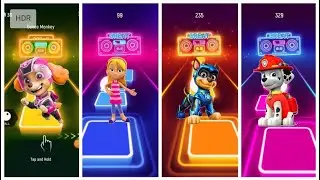 Tiles Hop Paw Patrol Dance Challenge 🐾🔥
