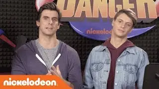 Go BTS of 'The Adventures of Kid Danger' w/ Jace Norman & Cooper Barnes | Nick