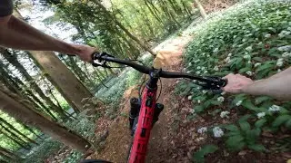 Shredding an epic hand-built downhill track!