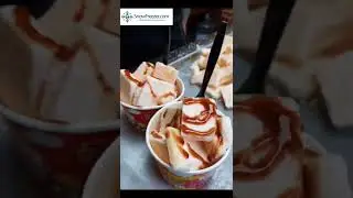 Fried ice machine, thick cut fried yogurt cubes