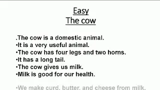 the cow essay 10 lines for class 5 🐄🐮@sonamprajapativibes#youtubevideos#video#ytshorts 