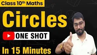 Class 10th Maths , Circles Chapter , Important Questions & Theorems , Board Exam 2026 , Maths class