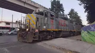 2061 y 2071 de Kansas city Southern en Toluca 🔥🚂