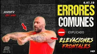 ERRORES COMUNES :  ELEVACIONES FRONTALES