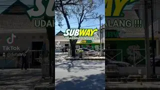 Baru! Subway Malang, Ada Yang Tau Lokasinya Dimana? #subway #malang #infomalang