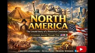 NORTH AMERICA: The Untold Story of a Powerful Continent | A Cinematic Journey Through Time  ❤️🌎