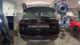 rear wheel hub bearing replacement ... hyundai santa fe 2017-2024 (torque specs)