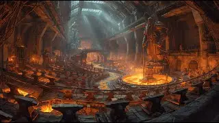 Khuzdul Dwarf Mining Song |Song of the Deep Stone | Epic Dwarf Chant (Anvil & Choir)