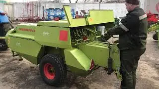 Claas markant 50 проверяем на МТЗ 40