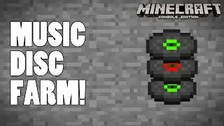 Music Disc Farm - Minecraft PS4 / XBOX One  Console Tutorial