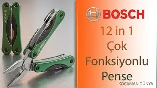 Bosch 12 Fonksiyonlu Çok Amaçlı Çakı Bosch Multitool 12in1 Çok Fonksiyonlu Pense #bosch #boschtools