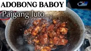 ADOBONG BABOY//PAIGA STYLE//LUTONG PROBINSYA//PINOY FOOD//PANLASANG PINOY 