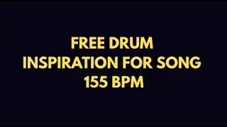 CRUSHING Modern Metal Drums 🔥 155 BPM Backing Track