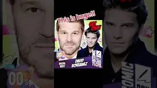 Epic announcement for Comic Con Midlands- David Boreanaz #buffy #angel #comiccon