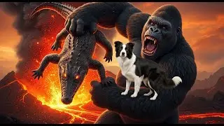 Puppy, King Kong vs Giant: A Tiny Hero's Big Adventure!